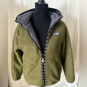 Pink Victoria’s Secret Fleece